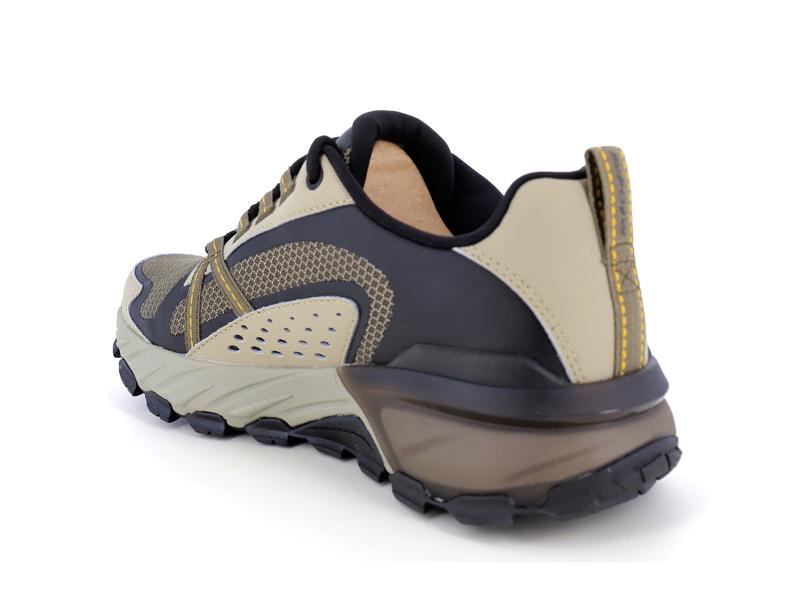 Skechers-MAX PROJECT Synthétique Noir Beige