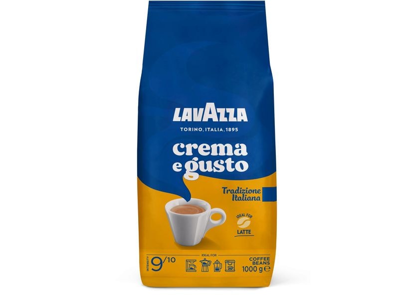 Lavazza Kaffeebohnen Crema e Gusto Tradizione Italiana 1 kg Kaffeebohnen