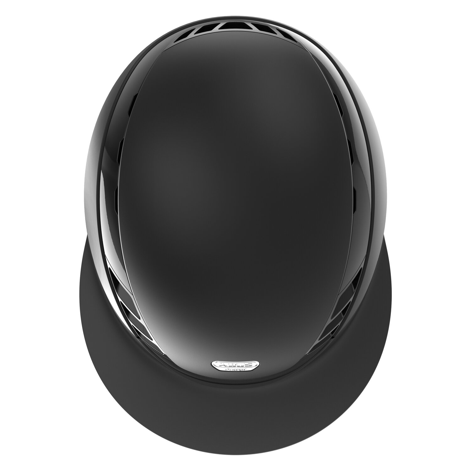 ABUS PIKEUR Reithelm AirLuxe Pure Lady Visor  - black