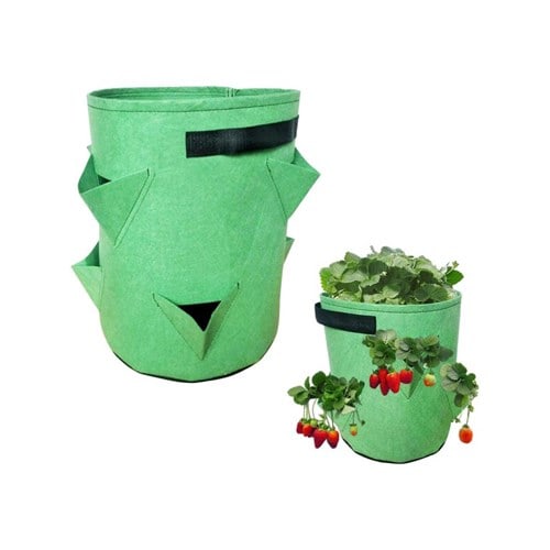 Sac planteur pour fraisiers et salades