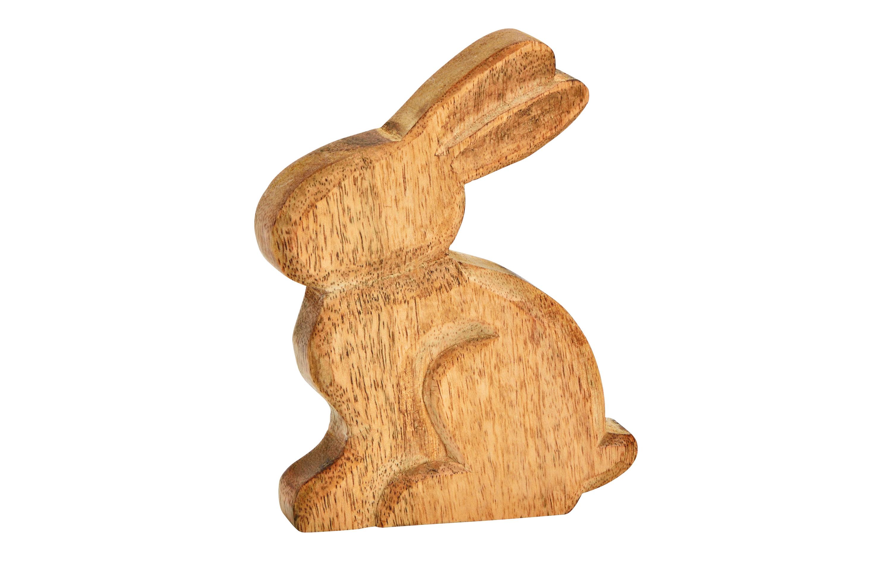 Hase 11 x 15 cm, BraunSitzender Osterhase