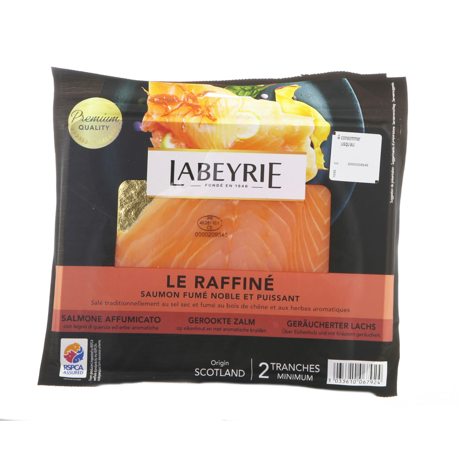 Labeyrie Rauchlachs Le raffiné