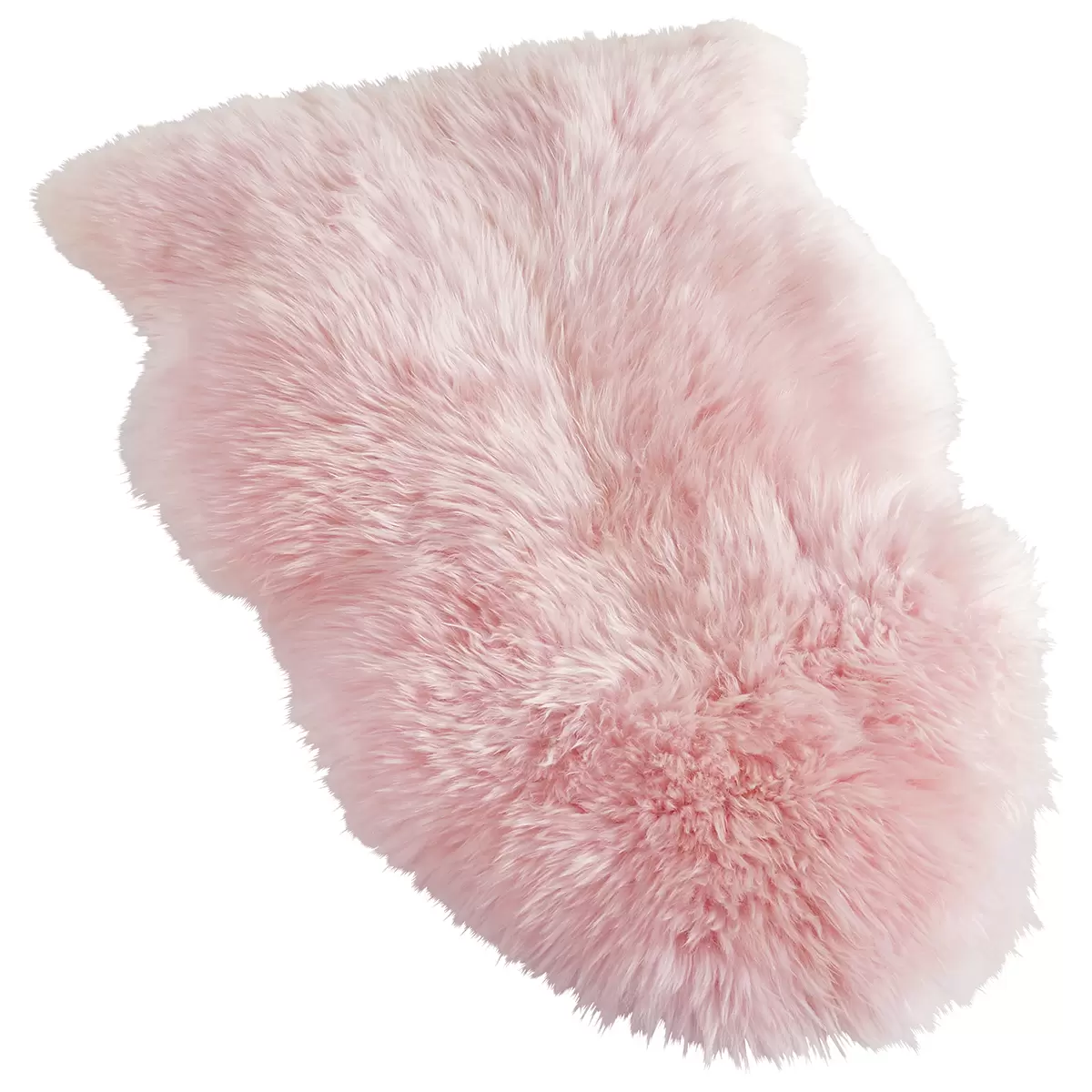 Echtes Schaffell Wollschaffell Rosa