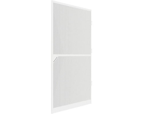 Hordeur aluminium XL schroefmontage wit 120x240 cm