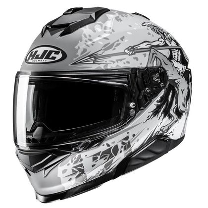 Casque Hjc I71 - TAURUS - Gris / Blanc