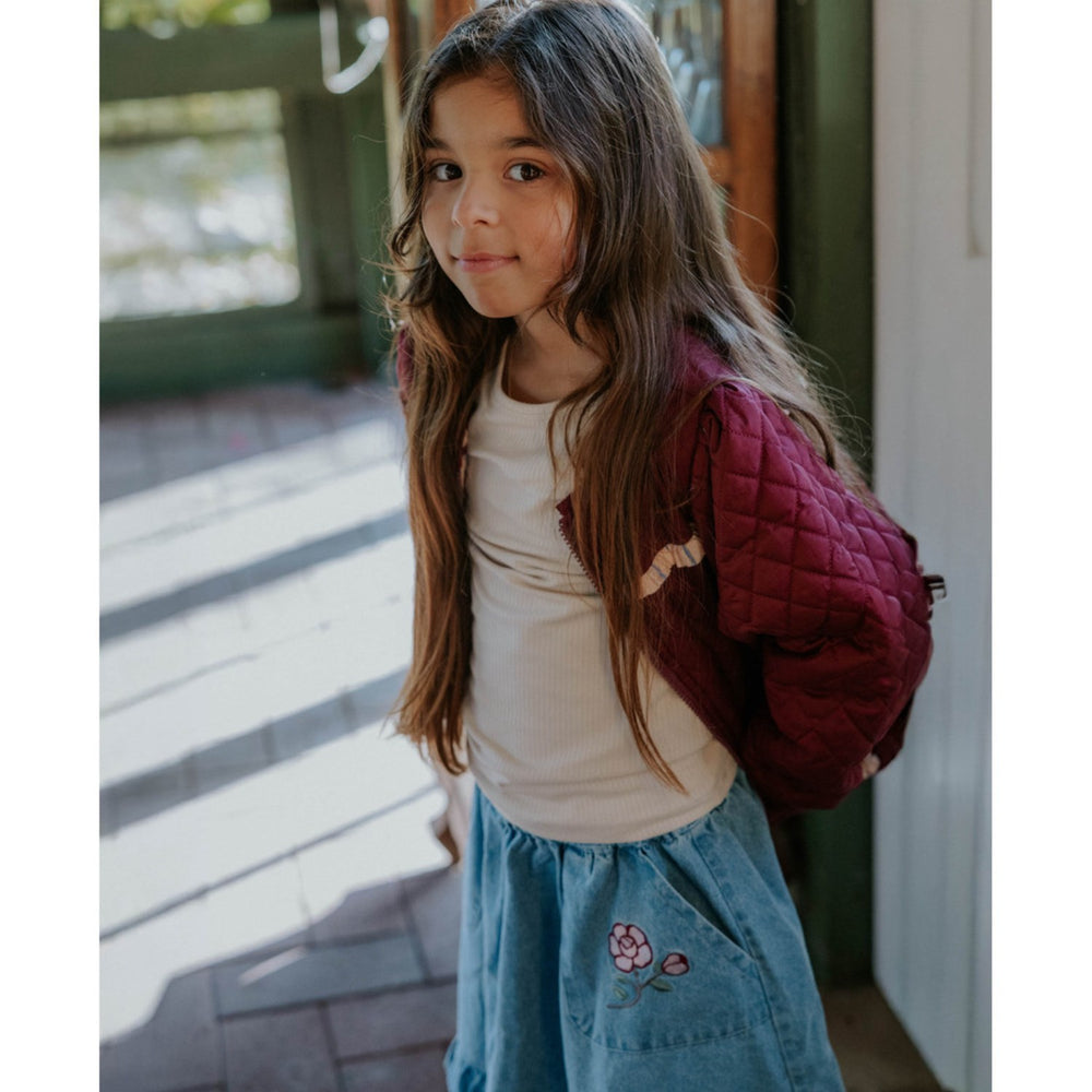 Køb Fliink Medium Denim Blue Don Rose Nederdel