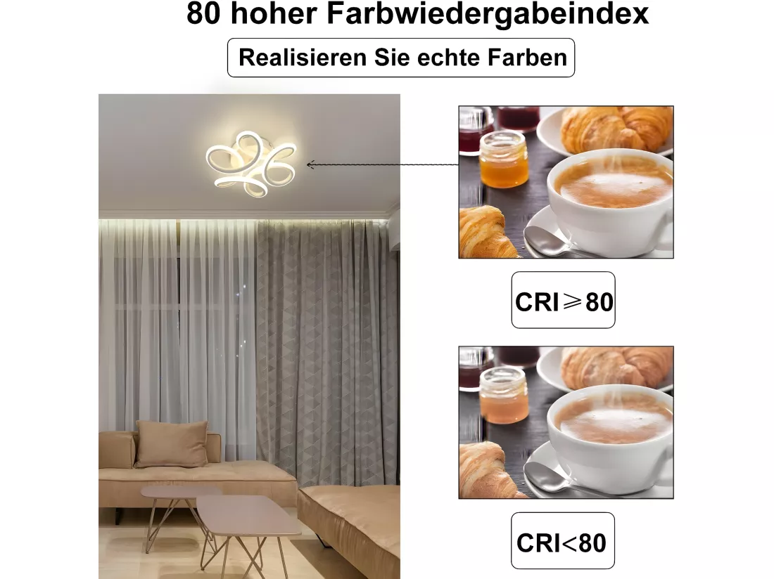 NETTLIFE Plafonnier LED 17W, 3000K 27*12cm Petite Lampe de Couloir Moderne Blanc Chaud Blanc Géométrie Design pour Salon Cuisine Studio Entrée