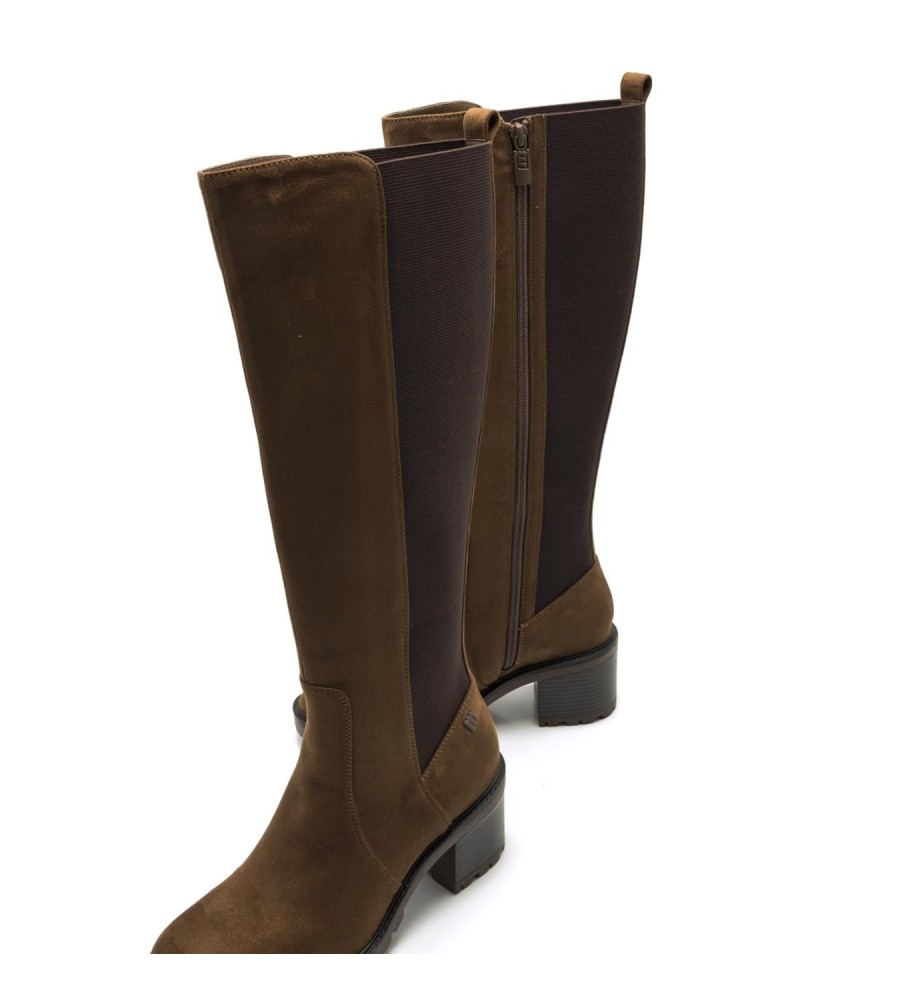 Bota casual Mustang marrom maionese