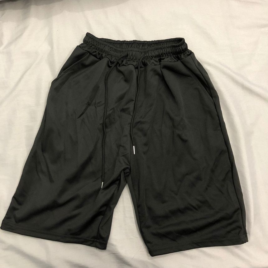 Wescosso - Effen shorts met trekkoord
