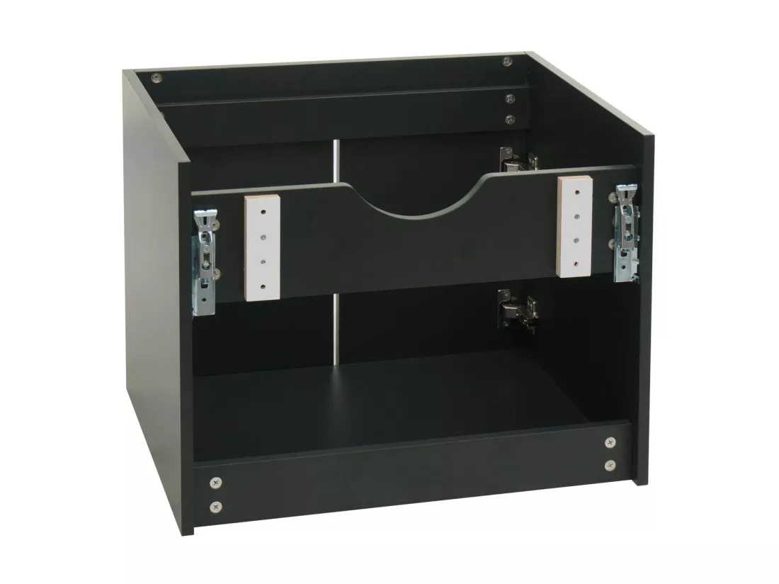 Meuble sous-lavabo MCW-L86, noir