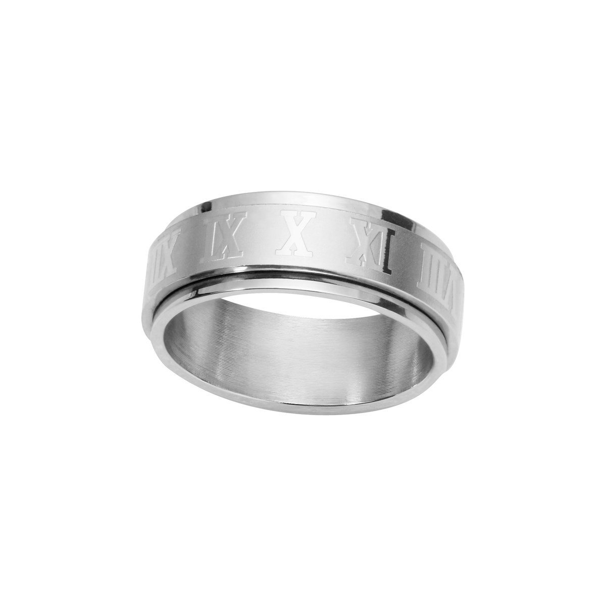 Bague Lucca en Acier 316L