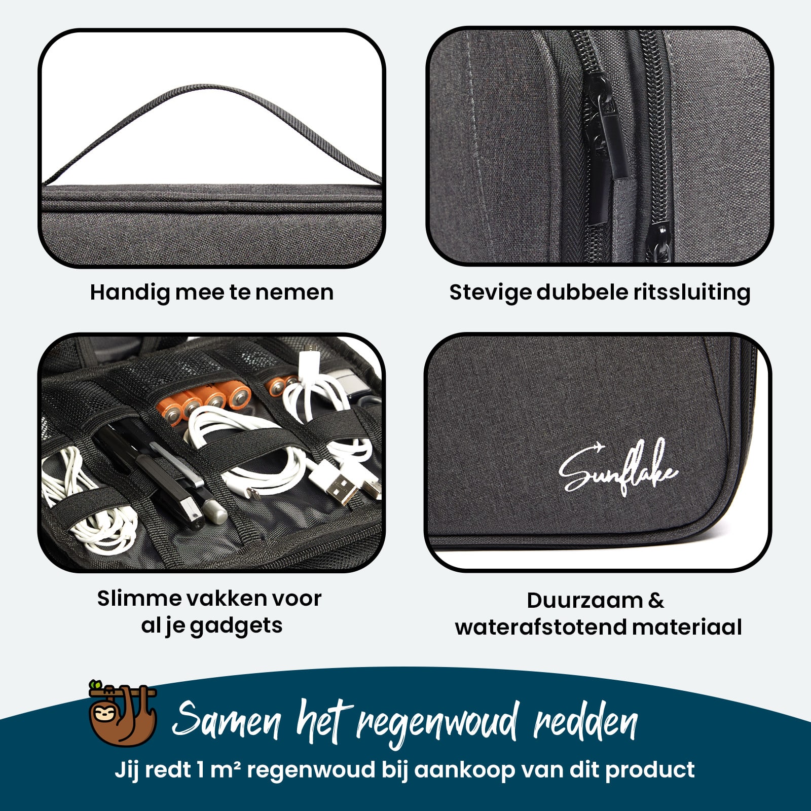 Sunflake Kabel & Elektronica organizer
