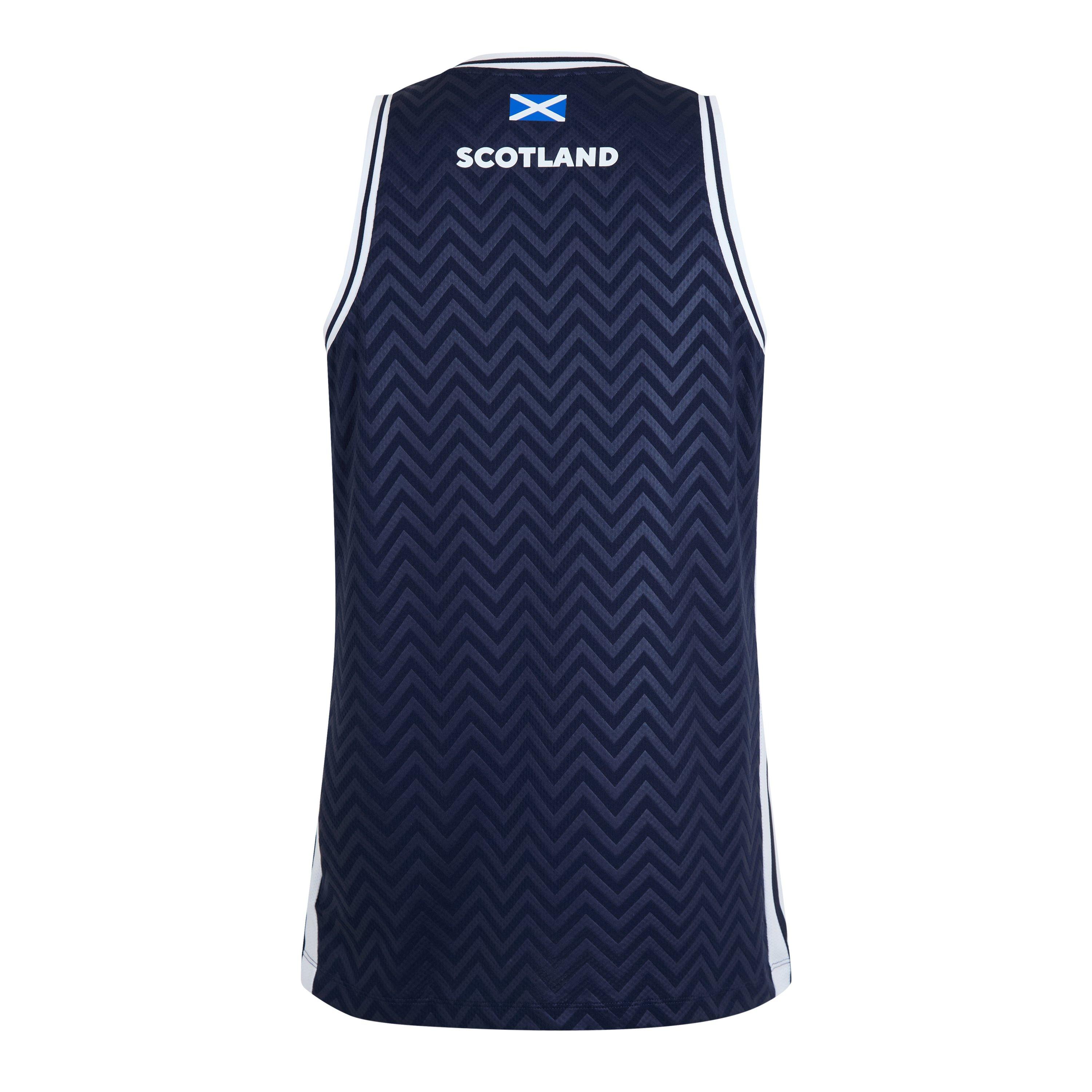 Macron Scotland Rugby Union Vest 2024 Adults