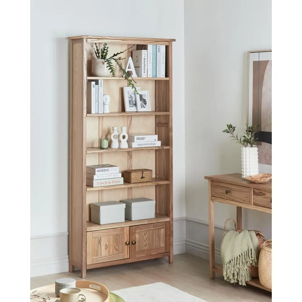 SALTON - Boekenkast - Lichte houtkleur - Sassafras