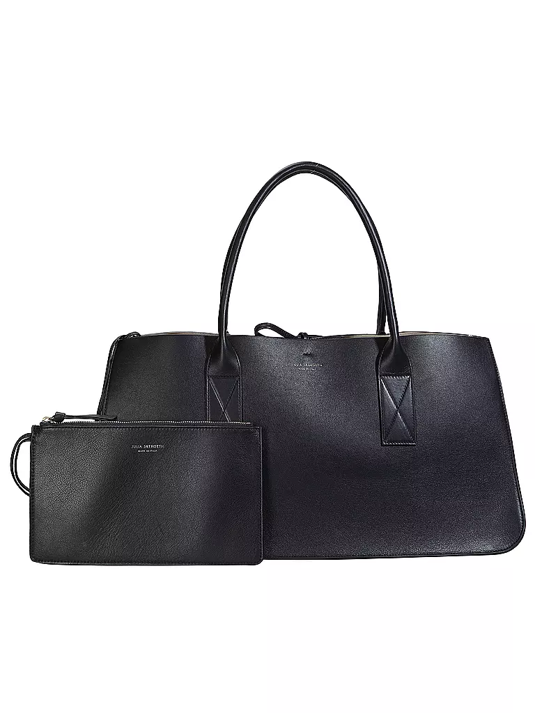 JULIA SKERGETH Ledertasche - Shopper Large dunkelblau