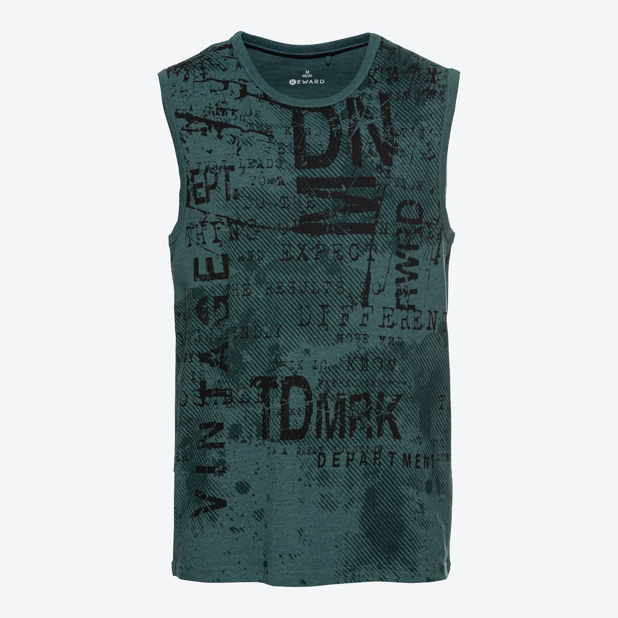 Herren-Muskelshirt mit trendigem Frontdesign