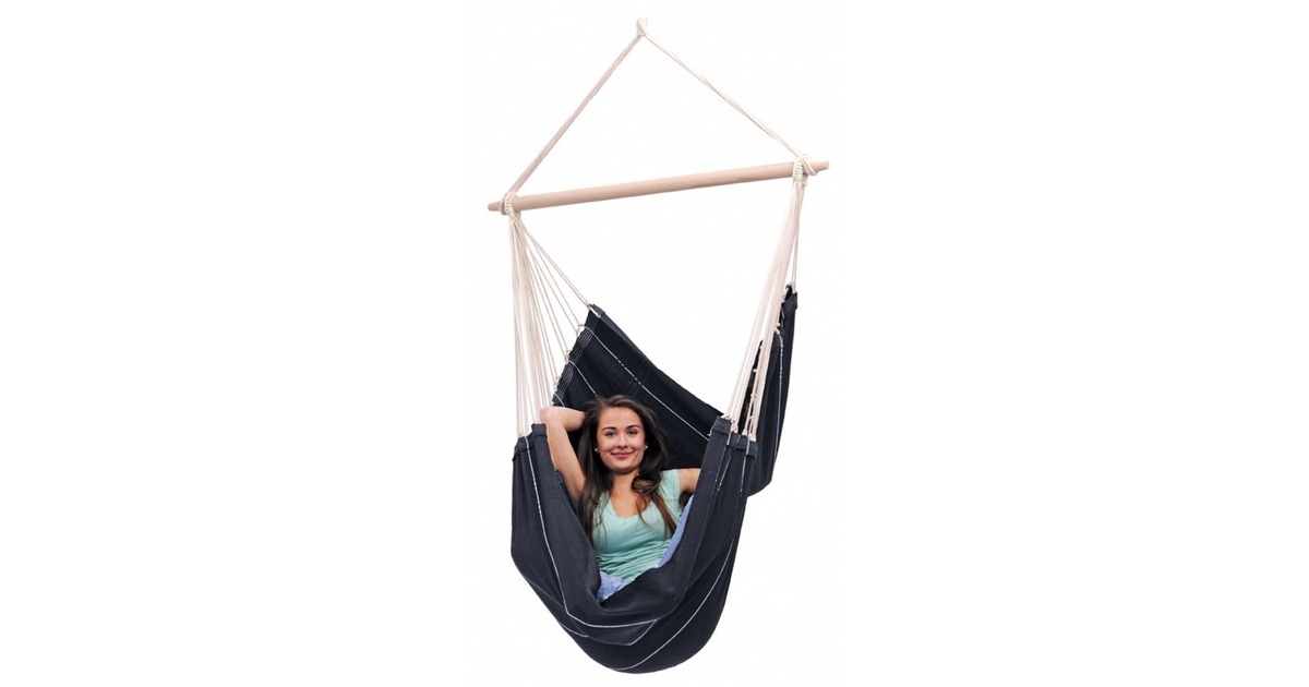 AmazonasBrasil Black hangstoel  (Zwart)