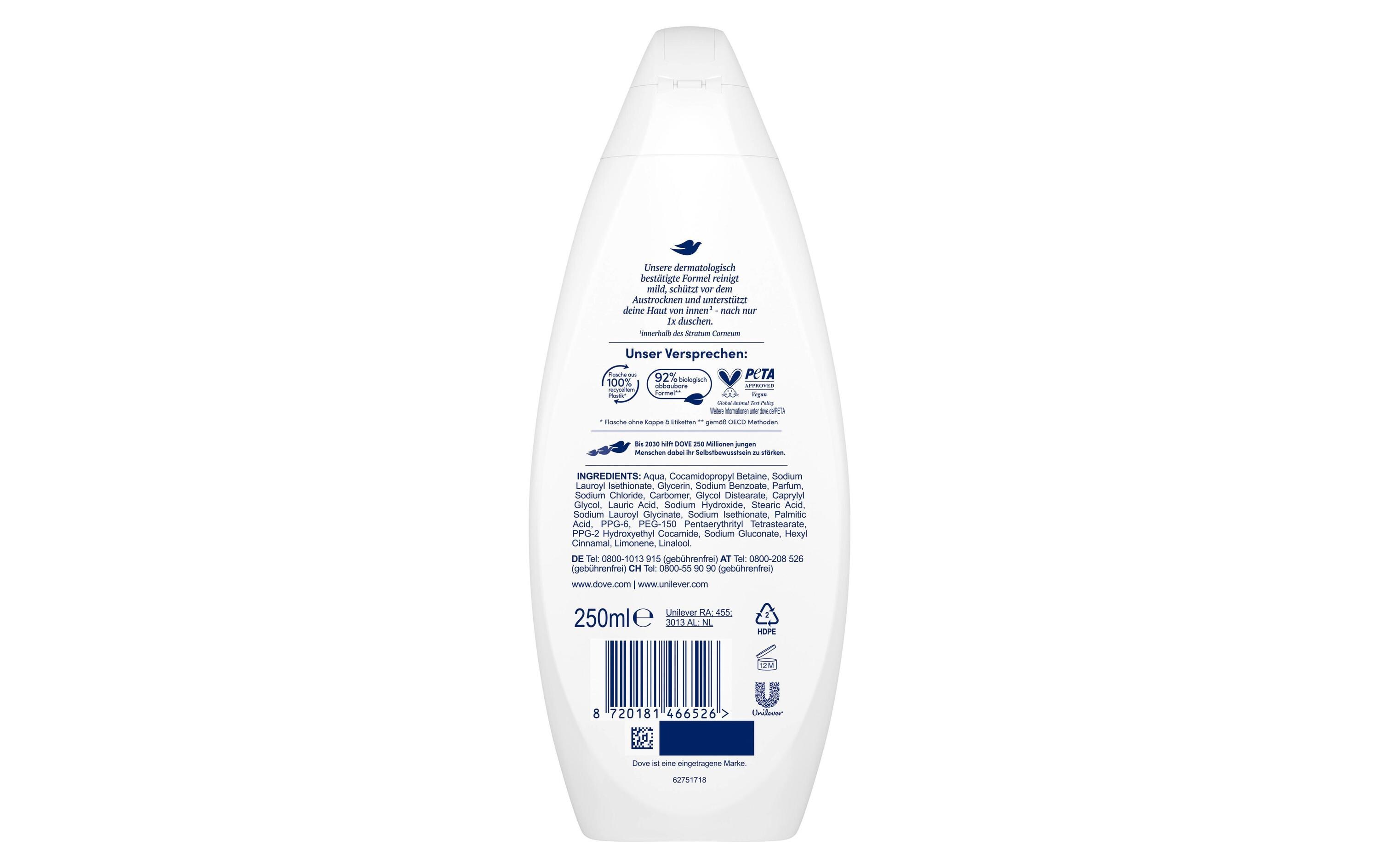 Pflegedusche Essential Hydrate 250 mlFeuchtigkeitsspendendes Duschgel für trockene Haut