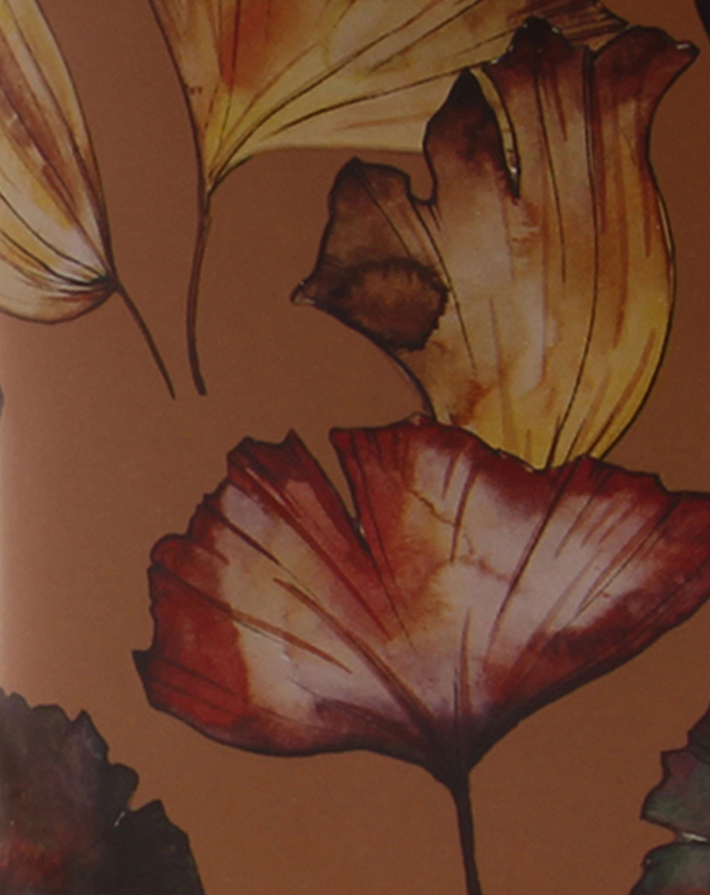 Gummistiefel FASHION in camel flowers