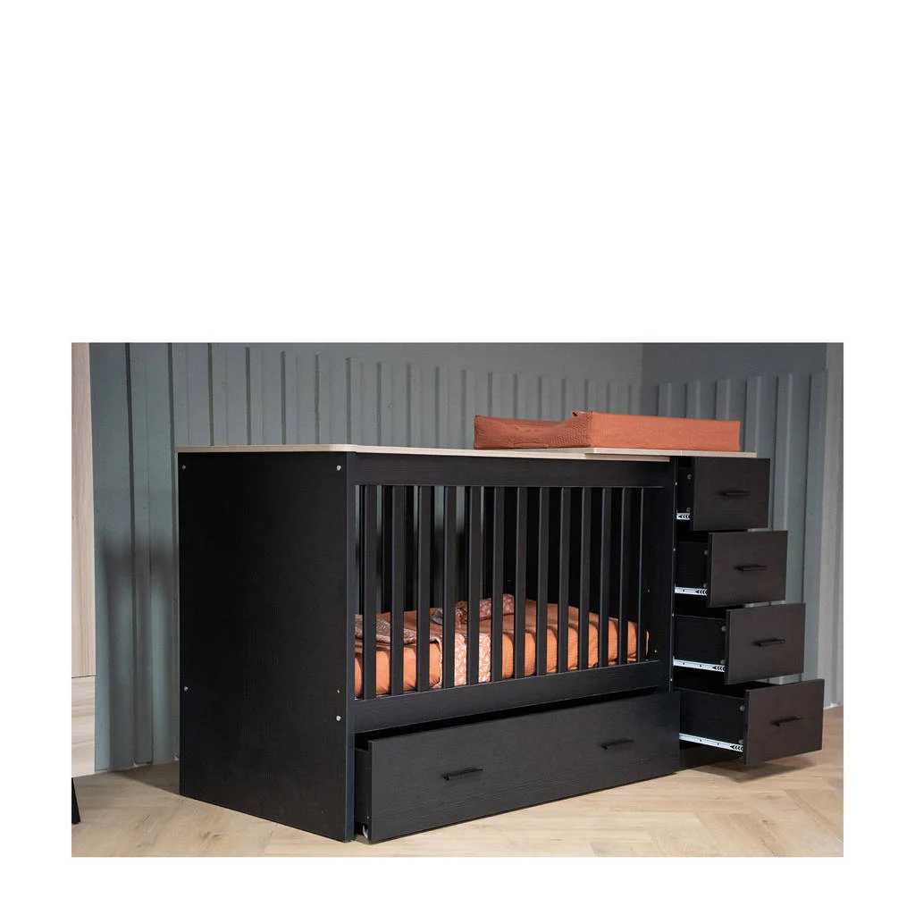 combi ledikant Memphis (60x120 cm)