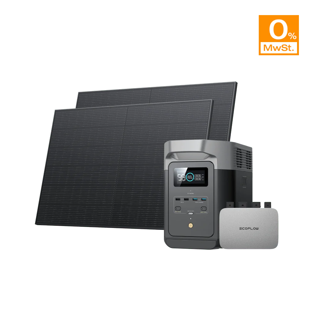 EcoFlow PowerStream Balkonkraftwerk 800W für Wand
