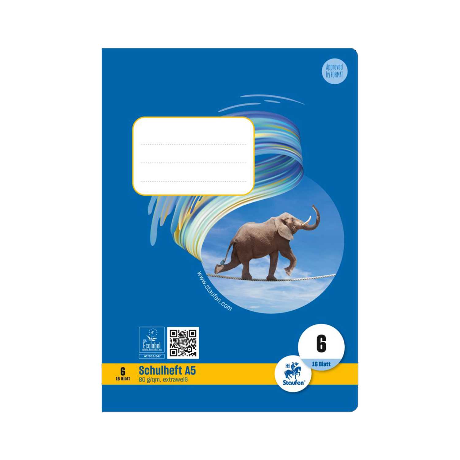 Heft A5 Lineatur 6 16 Blatt