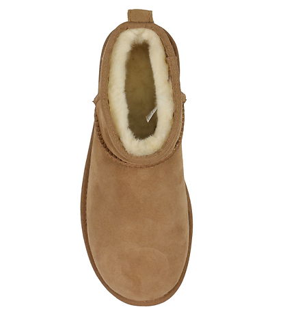 UGG BamseStøvler - W Classic Ultra Mini - Chestnut