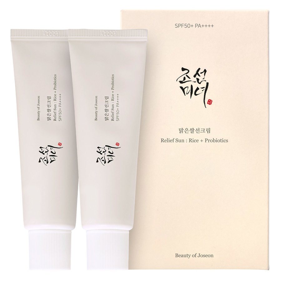 Beauty Of Joseon Relief Sun: Rice + Probiotics Set 2x50ml