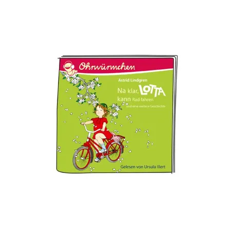 tonies® Hörfigur - Na klar, Lotta kann Radfahren / Lotta zieht um