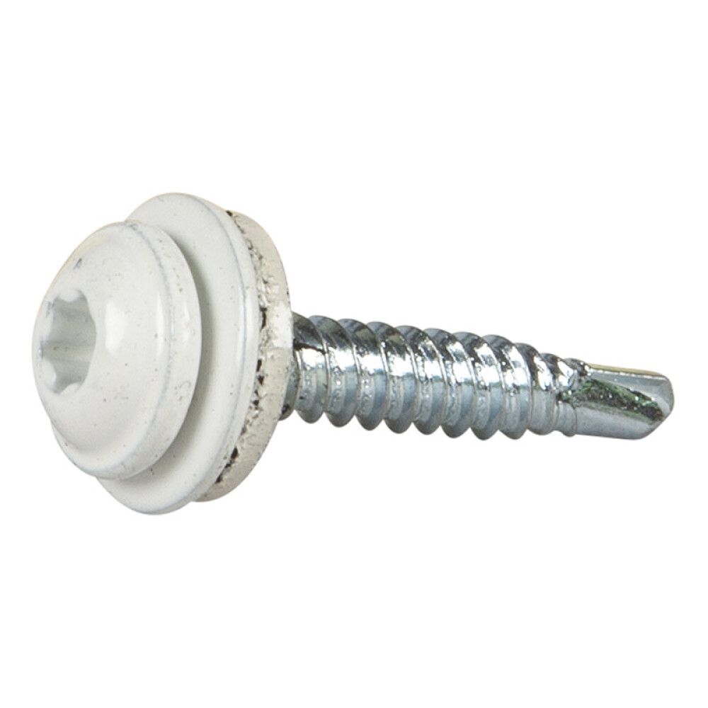 MONTERINGSSKRUE ESSVE MED RUSTFRI TEGN HVIT 4,2X25MM 20STK
