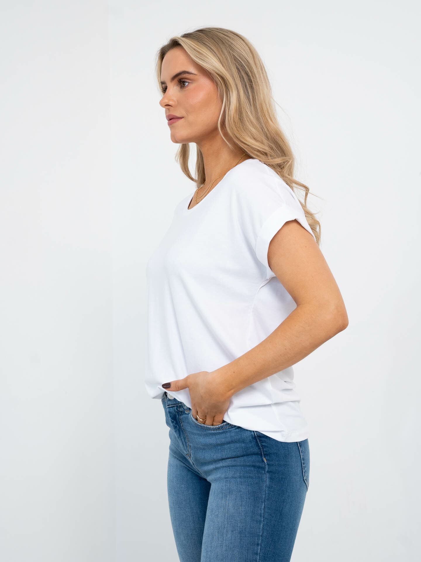 Moster Short Sleeve O-Neck Top