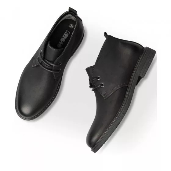 Bottines NOIR DENIM SIDE