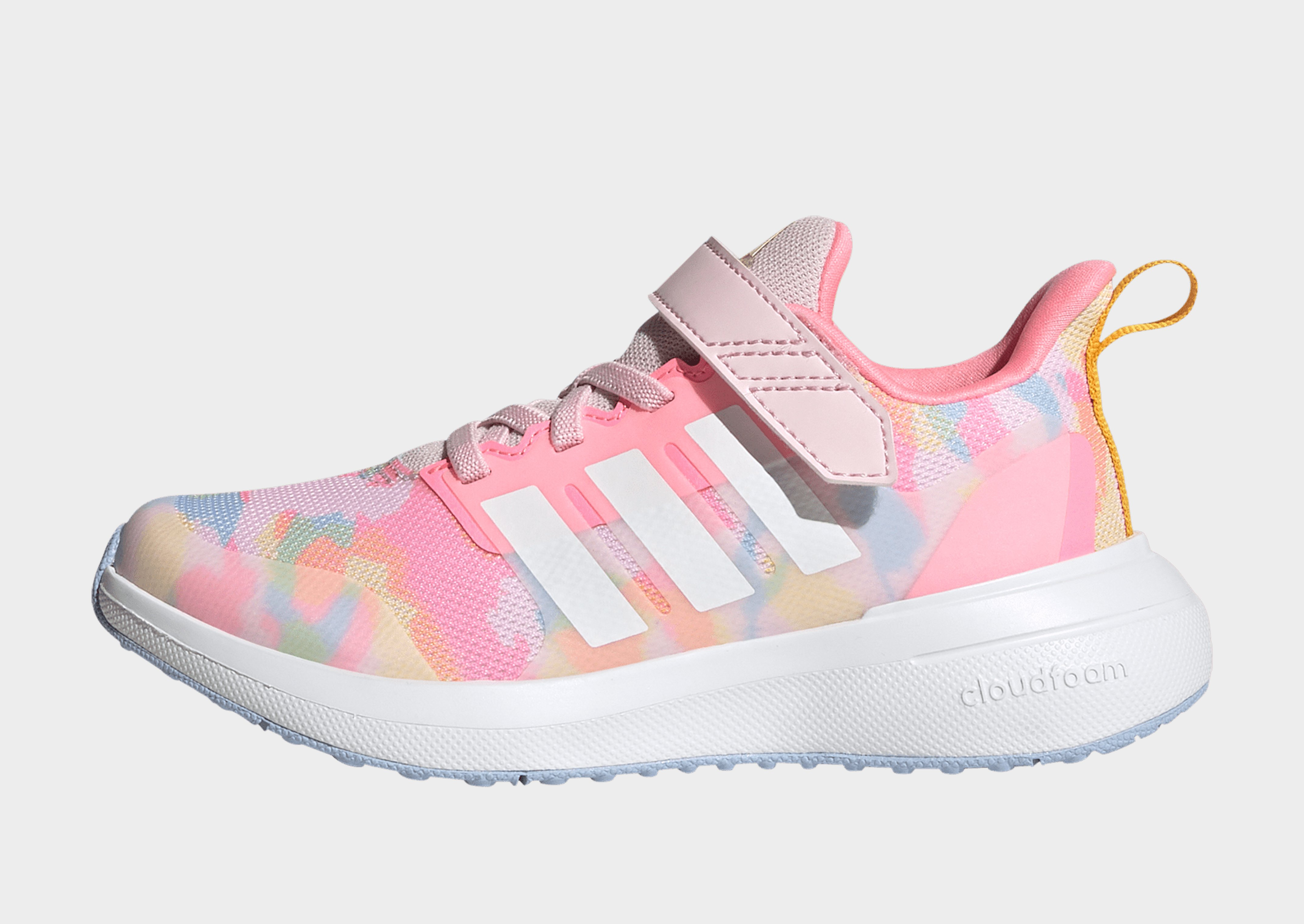 adidas Chaussure à lacets élastiques et scratch Fortarun 2.0 Cloudfoam