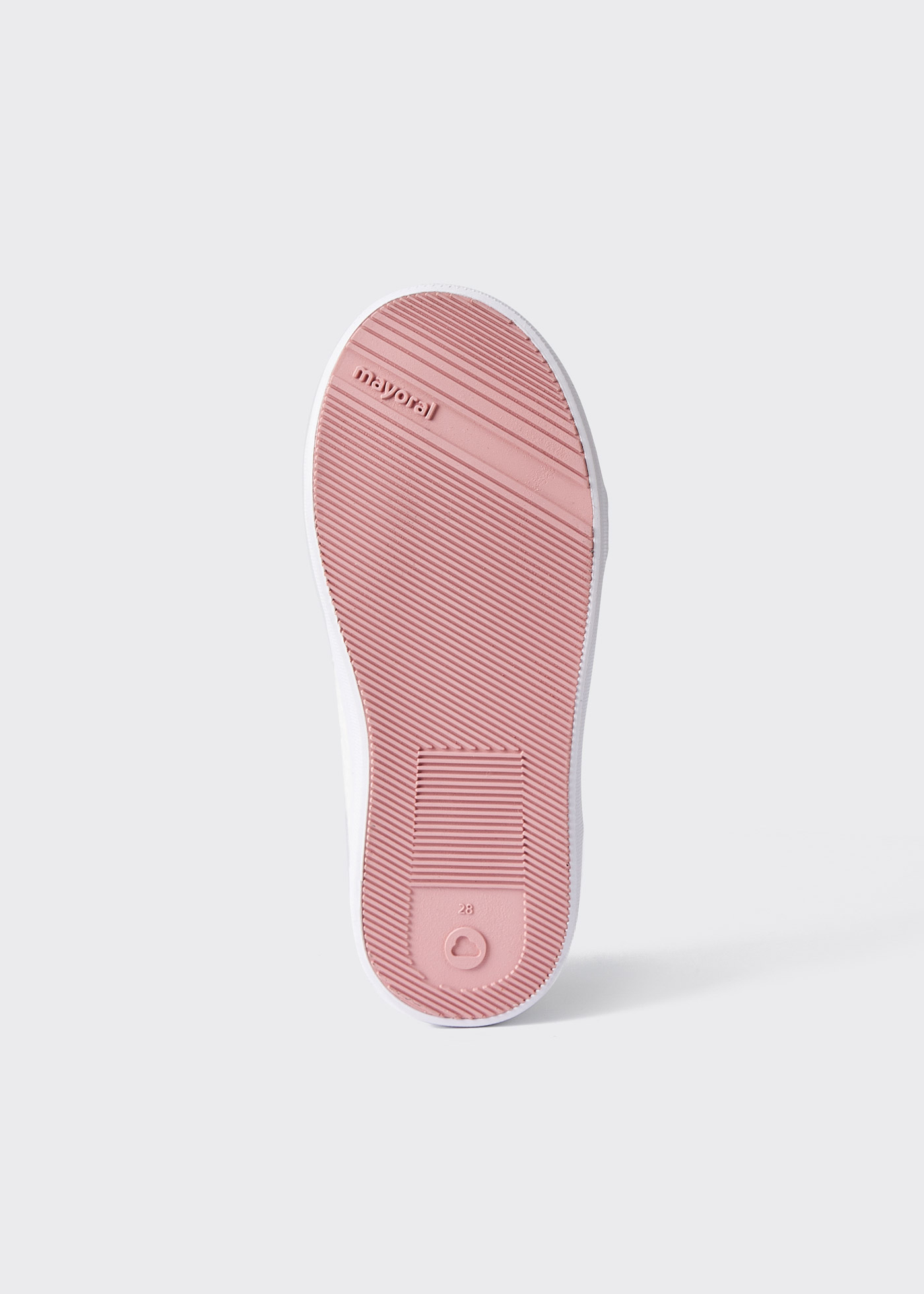 Tênis esportivo de lona bordado para meninas