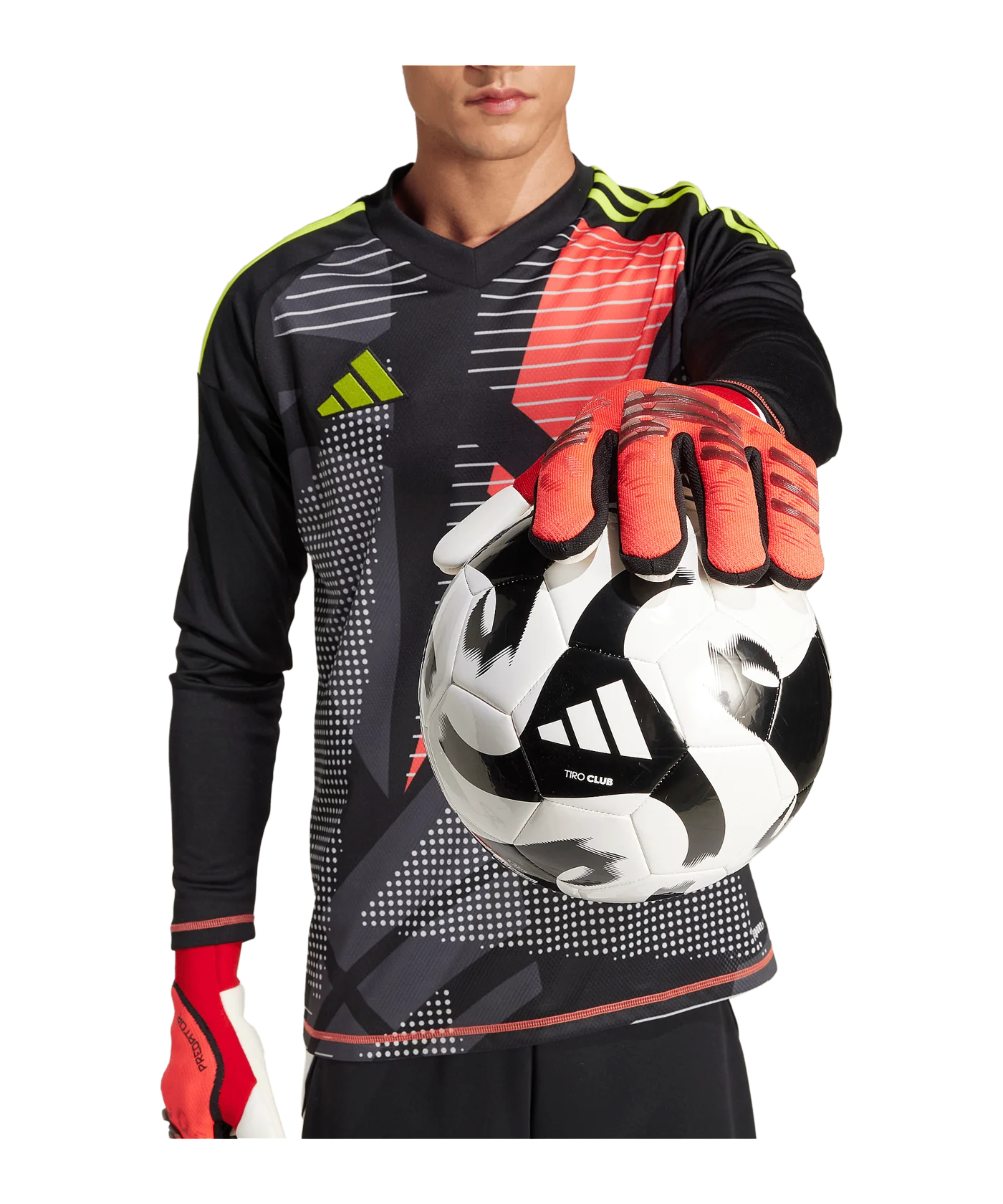 adidas Predator Pro FSP Pure Victory Torwarthandschuhe Rot