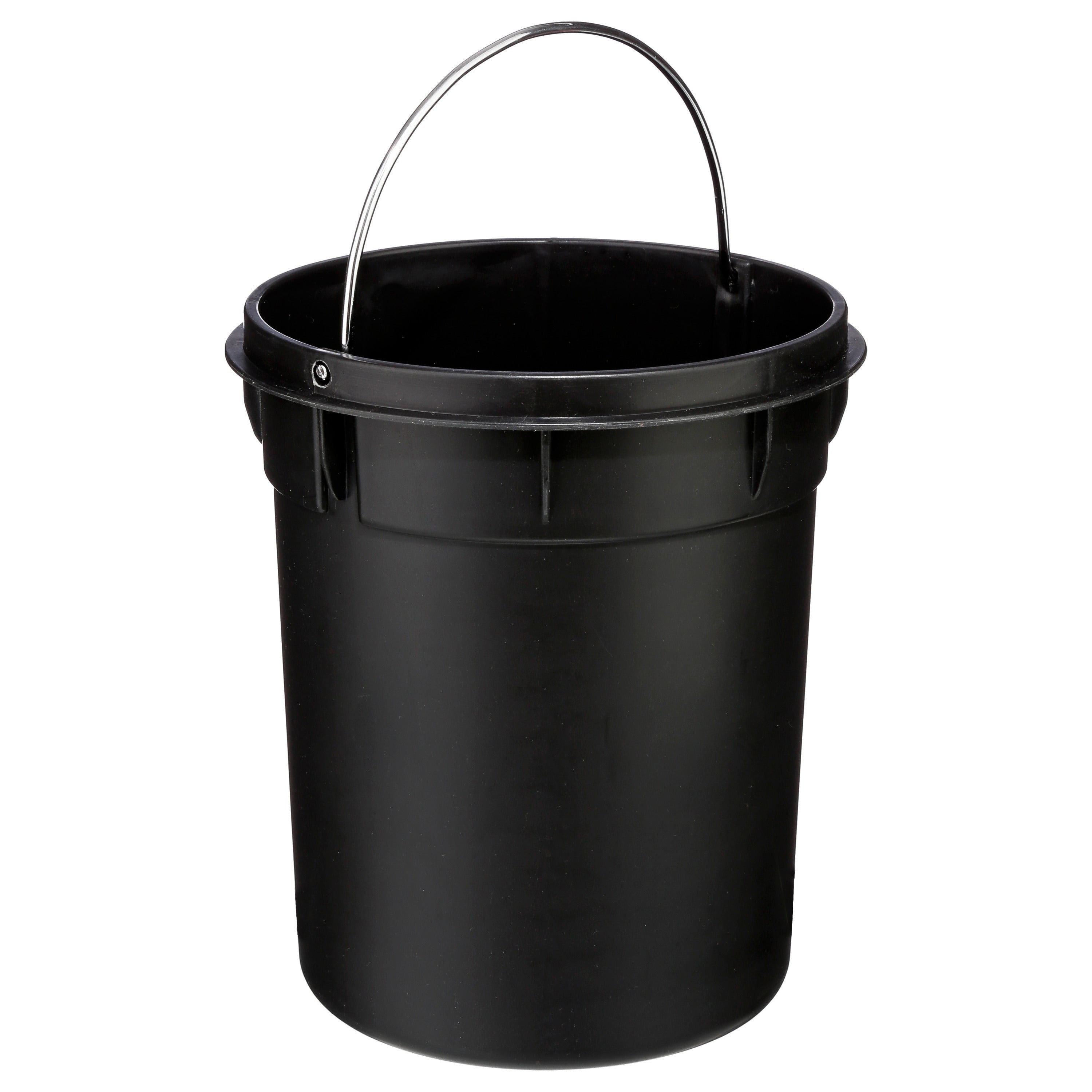 5Five Pedaalemmer - wit - metaal - 3 L - 25 cm - prullenbak