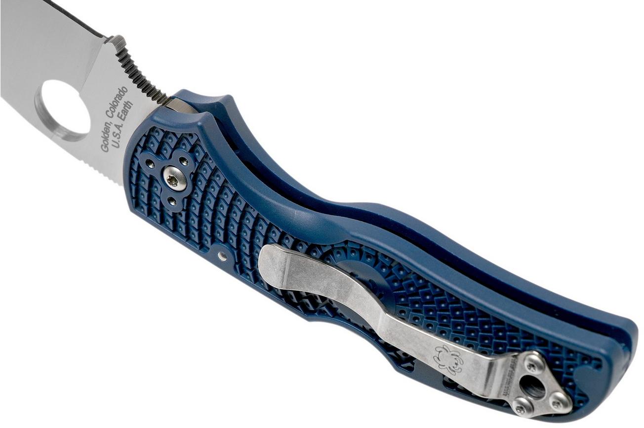 Spyderco Native 5 SPY27 C41PCBL5 Cobalt Blue FRN zakmes