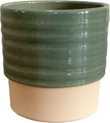 Gina Da bloempot Cellos groen D 8 H 7,5 cm