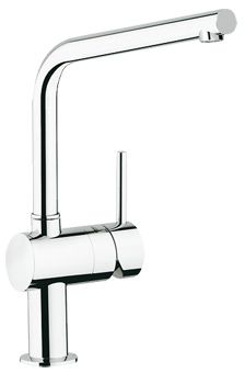 Grohe Minta 1-gats keukenkraan m. L-uitloop steel