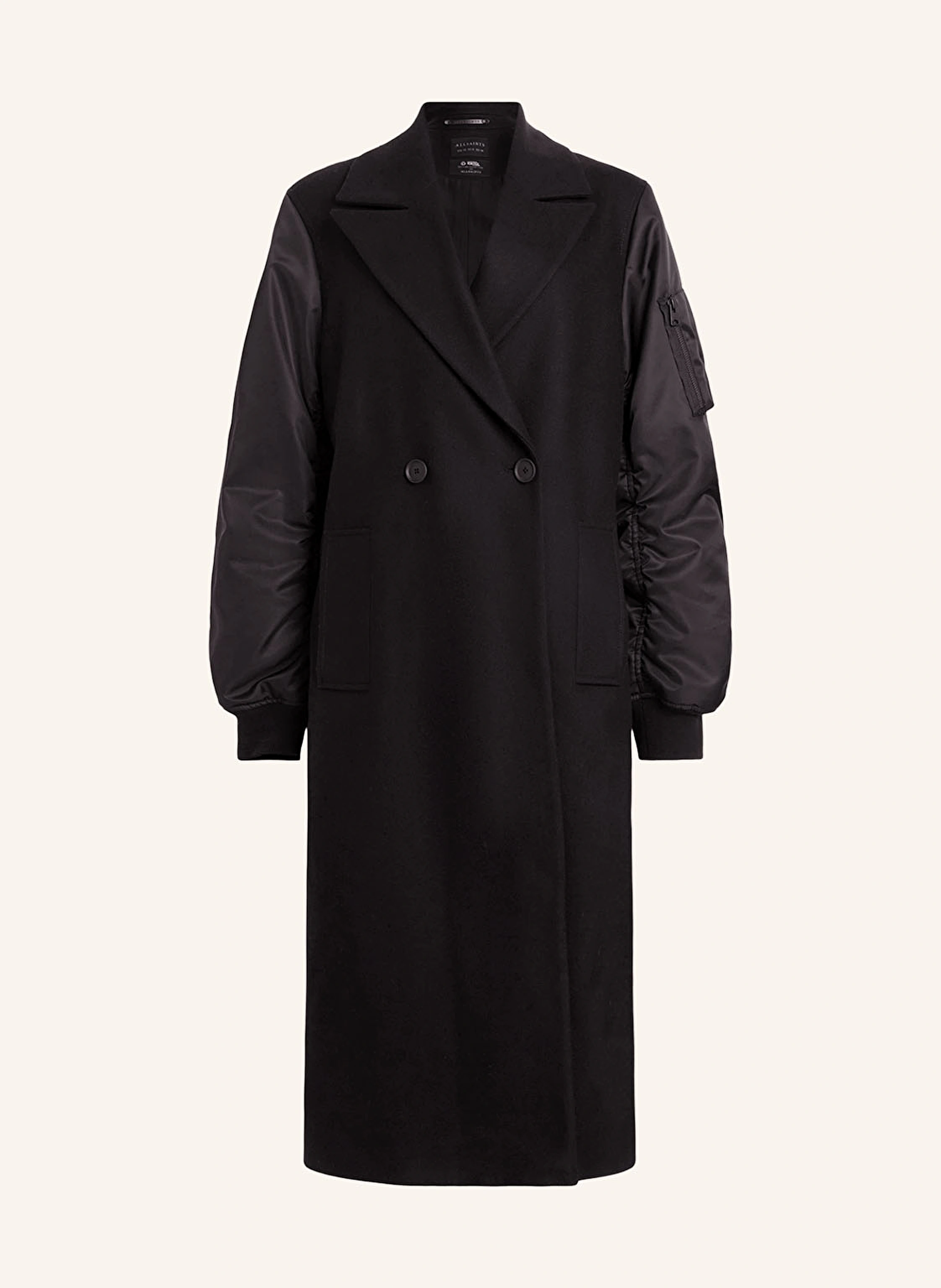 ALLSAINTS Mantel PAULAH im Materialmix