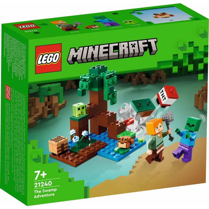 LEGO® Minecraft™ 21240 - Das Sumpfabenteuer