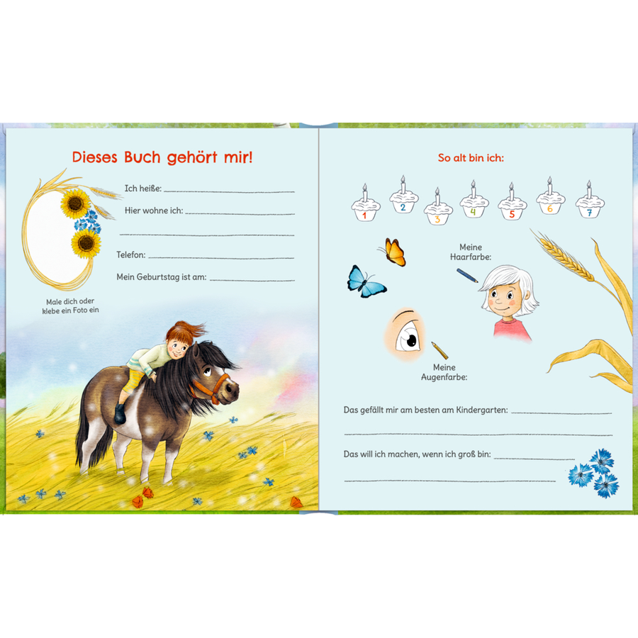 Coppenrath Freundebuch: Meine Kindergartenfreunde (M. liebsten Tiere)
