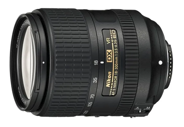 Nikon AF-S DX NIKKOR 18–300mm f/3.5–6.3G ED VR, 16/12, 18 - 300 mm, Nikon F
