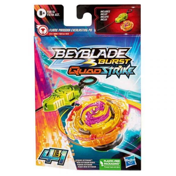 Beyblade Burst QuadStrike Flame Pandora Everlasting P8 Hasbro F6810