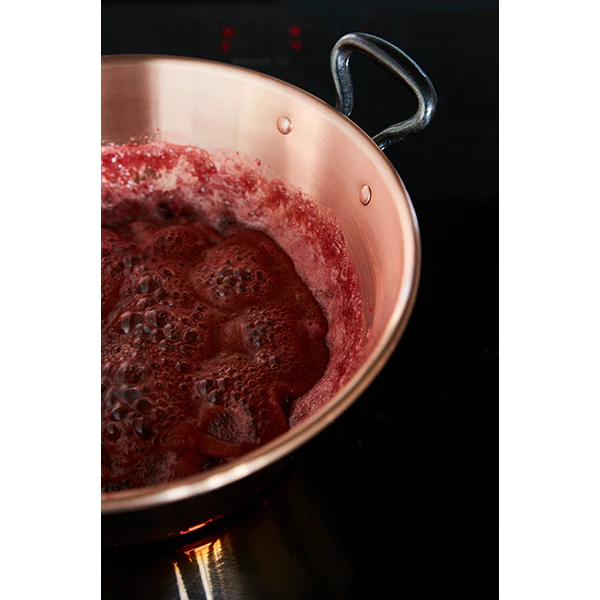 Bassine à confiture en cuivre spécial induction 26 cm Baumalu