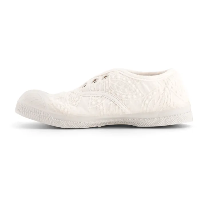 Bensimon Tennis Elly Broderie Anglaise | Blanc