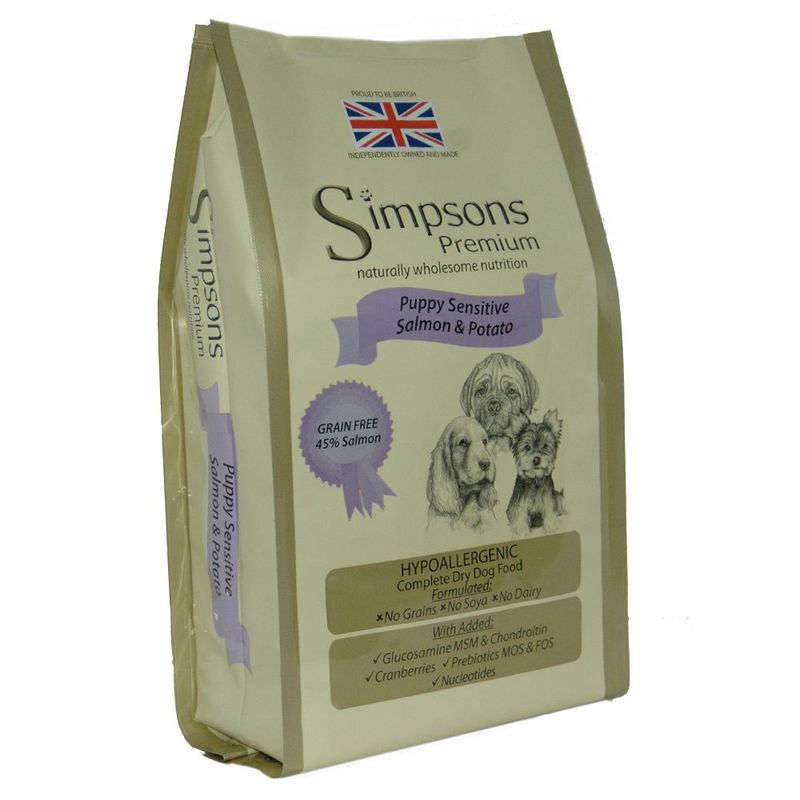Simpsons Premium Puppy Sensitive saumon & pommes de terre