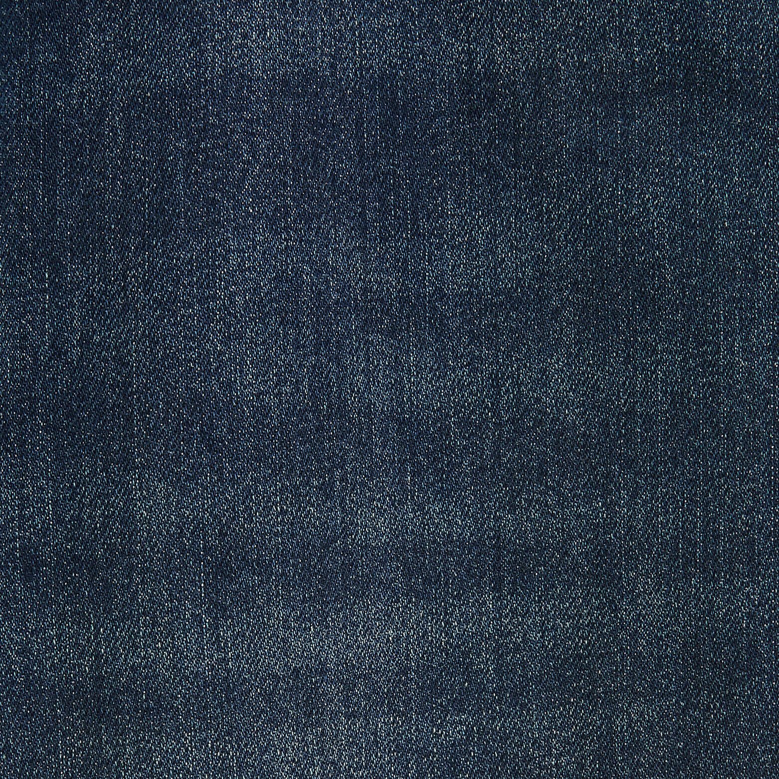 Jean straight 4 longueurs en coton et polyester re Bleu