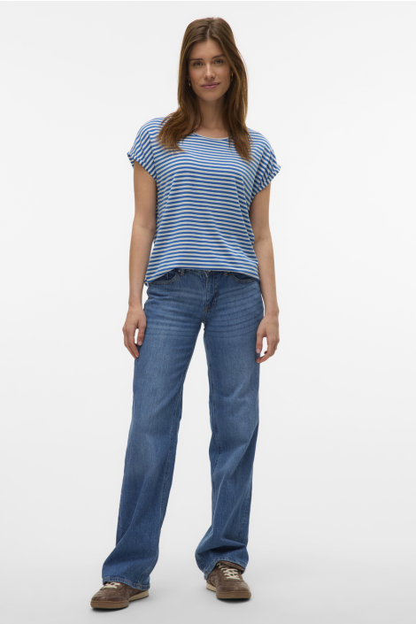 Vero Moda blauwe dames t-shirt