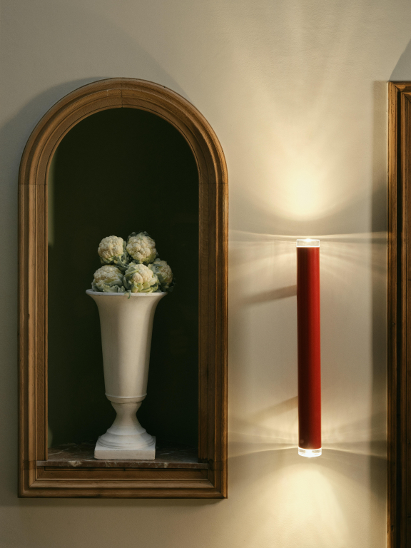 Petite Friture Pyl wand/plafondlamp large Steel